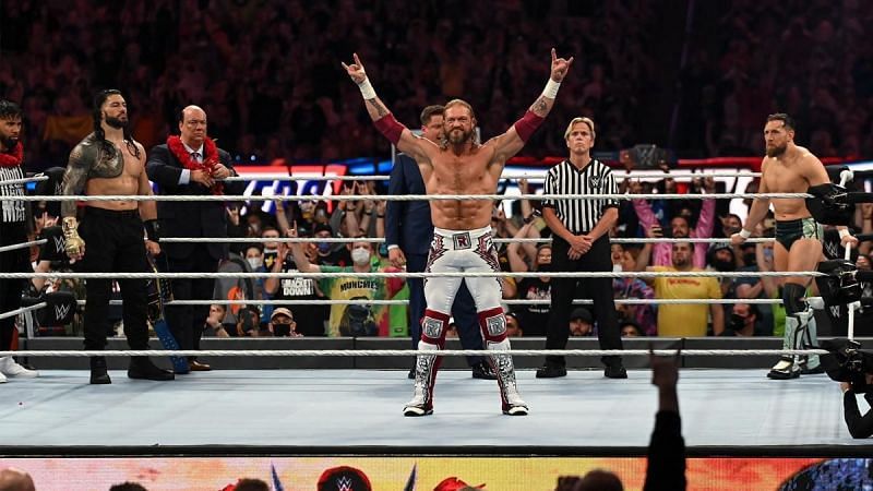 Edge at WrestleMania 37
